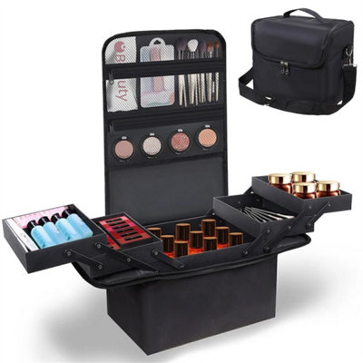  - Extra Large Make Up Bag Vanity Case Cosmetic Nail Kits Storage