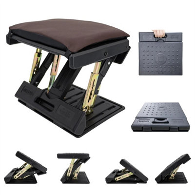 Foot Rest Under Desk Adjustable Footrest from B&Q