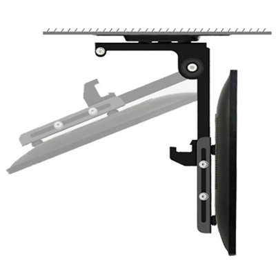  - Tv Tilt Swivel Flip Down Folding Ceiling Wall Mount Bracket