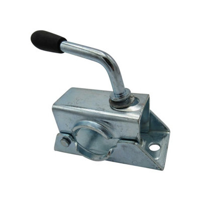Jockey Wheel Fixing Bracket 34mm (Heavy Duty Trailer Caravan Handle) from B&Q