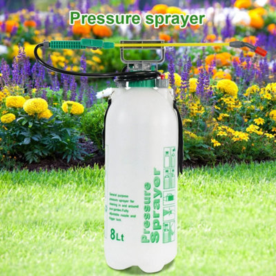  - 8L Garden Pressure Sprayer Portable Hand Pump Weed Spray Bottle