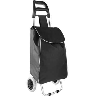  - Lightweight Folding Shopping Grocery Trolley With 2 Wheels Cart