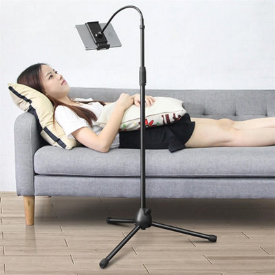 Strong Floor Stand Tripod Mount Holder For 4.7-12.9" Tablet Ipad from B&Q