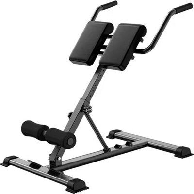  - Foldable Roman ChairHyperextension Back Extension Bench Home Fitness