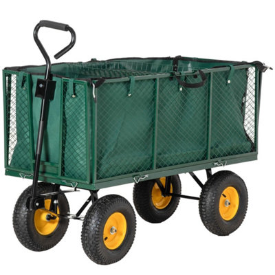 Heavy Duty Garden Cart Trolley Wheelbarrow from B&Q
