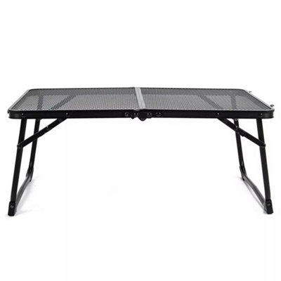 Folding Campfire Grill Mesh Table Compact Camping Cooking Grate Rack Camp Grill from B&Q