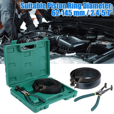 14Pcs Steel Piston Ring Compressor Repair Tool Kit from B&Q