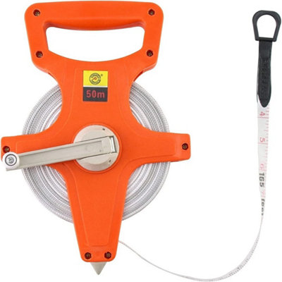 50M Fiberglass Long Tape Measure from B&Q