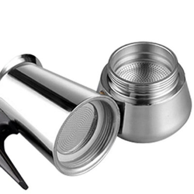  - 6-Cup (300Ml) Espresso Stove Top Coffee MakerContinental Moka Percolator Pot