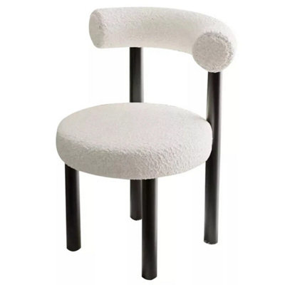 Soft Makeup Vanity Chair With Backrest Cozy Makeup Stool from B&Q
