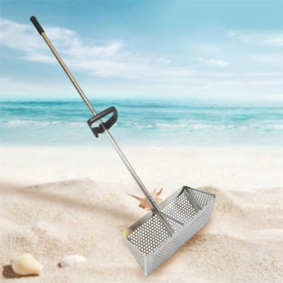  - Stainless Steel Sand Scoop Shovel For Metal Detecting Beach Treasure