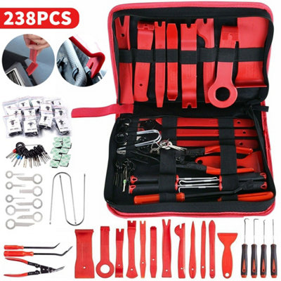 238Pcs Car Trim Removal Pry Tool Set Molding  Kit from B&Q