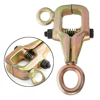 5 Tons Self-Tighten Pull Clamp Grips Frame Car Body Repair Tool Puller from B&Q