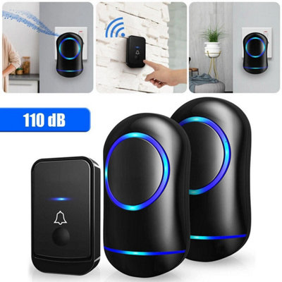 Door Bell Doorbell Wall Plug-In Chime Remote With1 Receiver