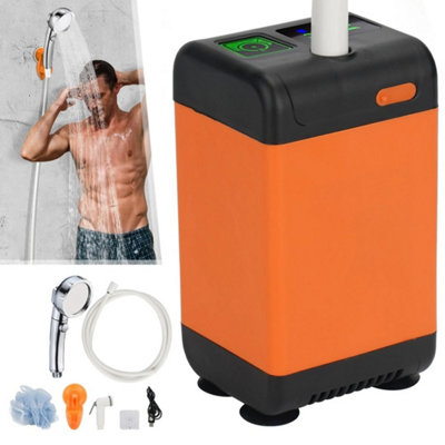  - Portable Camping Shower Electric Shower Kit  6000Mah