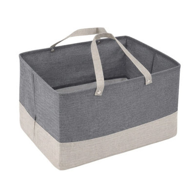 Collapsible Laundry Basket Water-Resistan Hamper With Handles