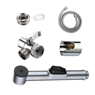 Handheld Shower Spray Head Tap Attachment Sink Faucet Sprayer from B&Q