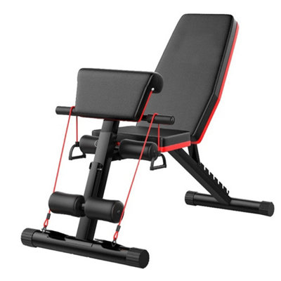Weight Bench Adjustable Foldable Strength Training Full Body Workout from B&Q