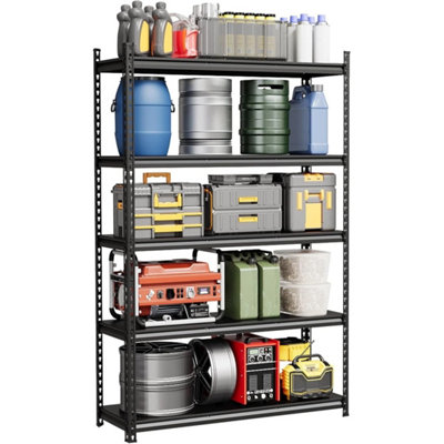  - 5 Tier Racking Shelf Heavy Duty Garage Shelving Storage Shelves