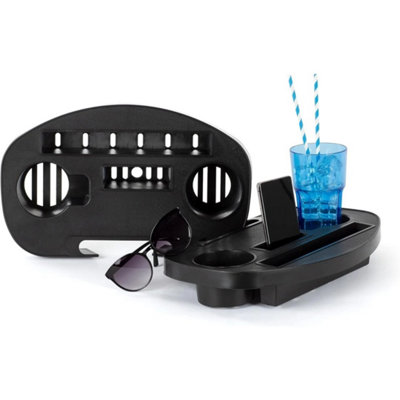 Clip On Side Table   Drink & Phone Holder For Sun Loungers from B&Q