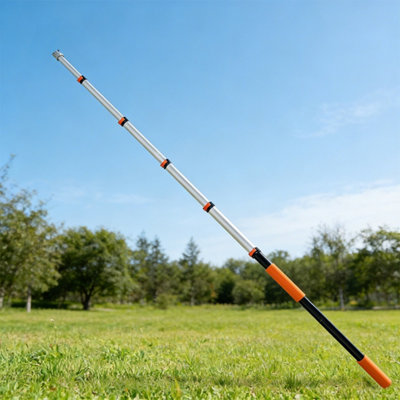 24Ft Telescopic Extension Pole W/metal Head For Cleaning Painting from B&Q