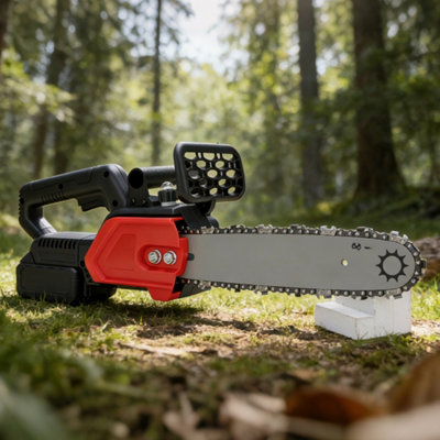 16 Inch Cordless Chainsaw Electric Handheld With 2 Batteries Charger from B&Q