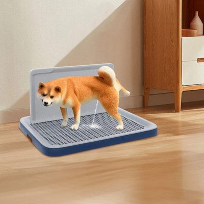 Large Grass Puppy Potty Training Pad & Tray from B&Q