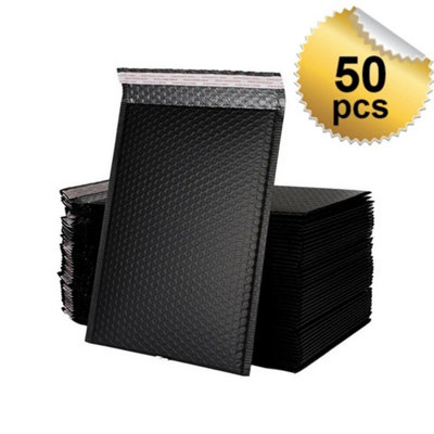 50Pcs Bubble Mailers Padded Envelopes Mailer Self Seal Shipping Bags from B&Q