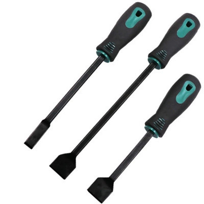 3Pcs Scraper Professional Gaskets Seals Carbon Removal Scrapers Set from B&Q