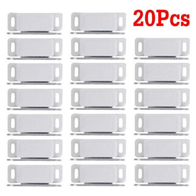 20X Magnetic Door Catch Latch For Kitchen Cabinet Cupboard Wardrobe from B&Q