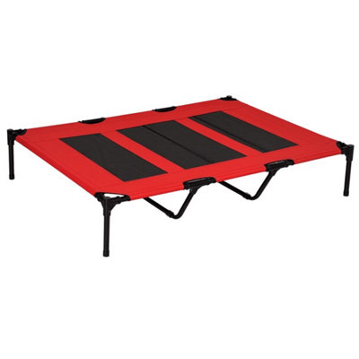 Elevated Cooling Dog Bed Indoor Outdoor Pet Cot from B&Q