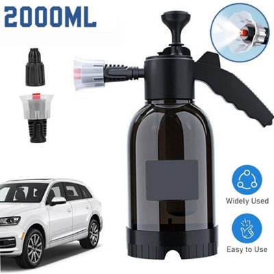 2L Hand Pressurized Car Foam Sprayer Bottle from B&Q