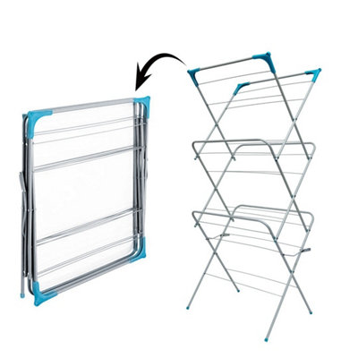 3 Tier Clothes Dryer Airer Foldable Laundry Rack3 Tier Airer from B&Q