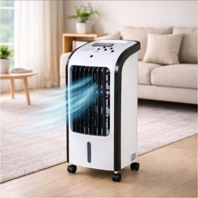 Portable Evaporative Air Cooler With 4L Water Tank from B&Q