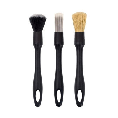  - 5Pcs Car Detailing Brush Set Soft Brushes Interior Wheel Gap Pro Cleaning Kit