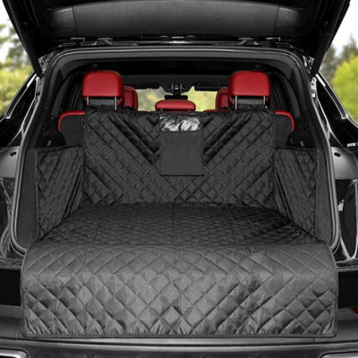  - Premium Heavy Duty Quilted Car Boot Liner Trunk Pet Dogs