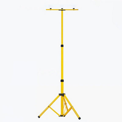 Led Flood Light Tripod Stand Portable Work Site Floodlight from B&Q