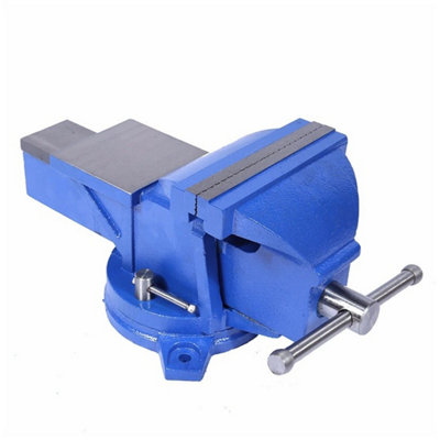  - 5" 125mm Heavy Duty Bench Vice Clamp Workbench Vise Anvil Swivel Base Jaw Grip