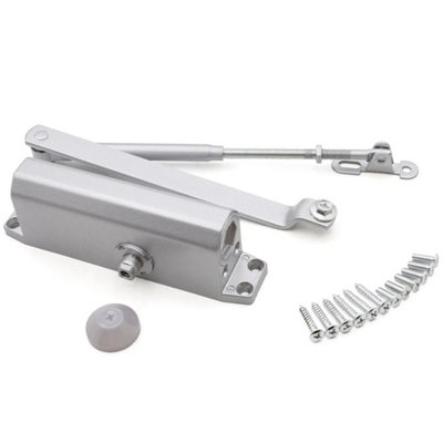  - 40-65Kg Heavy Duty Fire Rated Overhead Door Closer Opener Adjustable Soft Close