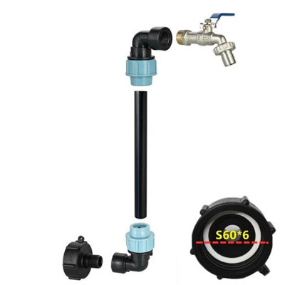 Ibc Tank Adapter Adaptor Connector Water Tank Outlet Connection Fitting Tool from B&Q