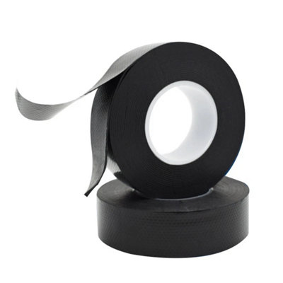  - Black Self Amalgamating Tape 19mm Width Waterproof Insulating