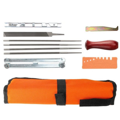 11Pcs Chainsaw Sharpening File For Stihl Filing Chain Sharpen Saw Files from B&Q
