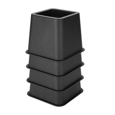 Heavy-Duty Bed Chair Risers 4Pcs Elephant-Feet Stable from B&Q