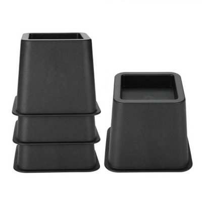 Heavy-Duty Bed Chair Risers 8Pcs  Elephant-Feet Stable Non-Slip from B&Q