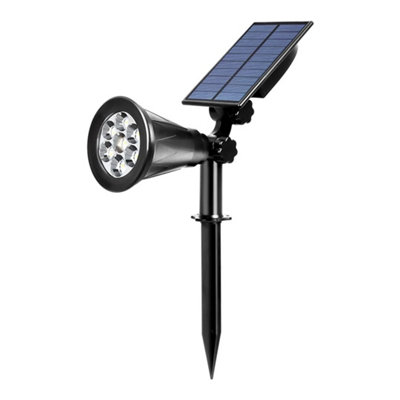  - 7Led Solar Spot Lights Led Colour Changing Projection Stake Garden