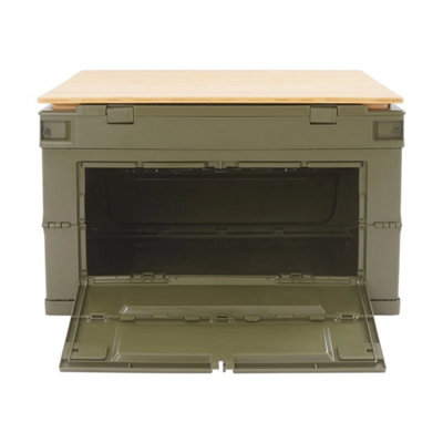  - 65L Storage Box Folding Camping Storage Box Foldable Storage Bin