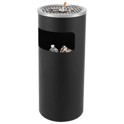 - Ashtray Cigarette Smoking Iron Paint Outdoor Dust Rubbish Bin