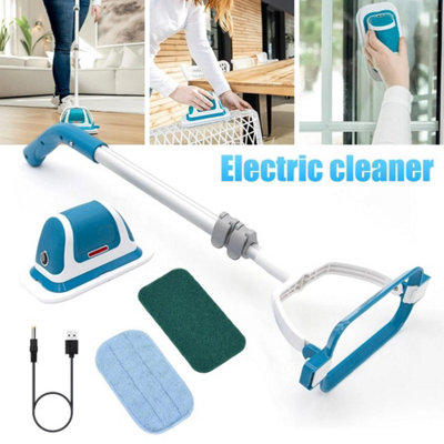 Multifunction Scrubber Electric Vibration Scrub Cleaner Rechargeable Cordless from B&Q