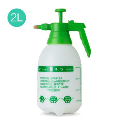 2L Garden Pressure Sprayer Bottle Fence Knapsack Chemical Weed Killer Pump from B&Q
