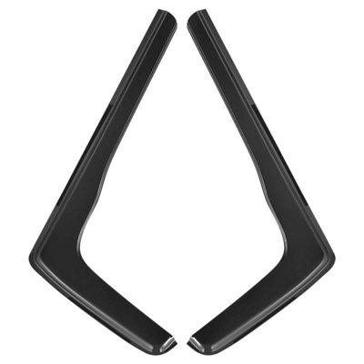  - For Ford Transit Mk8 2014-Onwards Wind Deflectors 2Pc Tinted With Clips